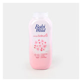 Babi Mild White Sakura Organic Baby Powder, Gentle For Newborn/0+ Years, Hypoallergenic Tested